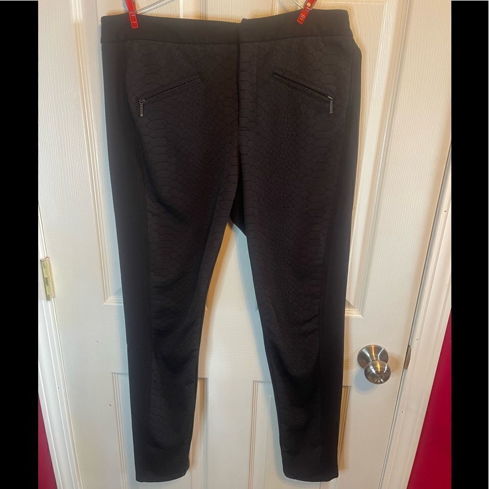 NYDJ black leggings sz 10